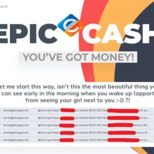 Epic Cash – You’ve Got Money! $500 Daily With Private Method In 2019