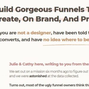 [HOT] Julie Stoian and Cathy Olson – Funnel Gorgeous