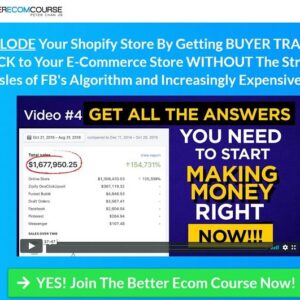 [SALES] Peter Chan Jr – Better Ecom Course