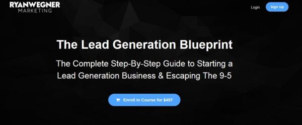 [GET] Ryan Wegner – The Lead Generation Blueprint