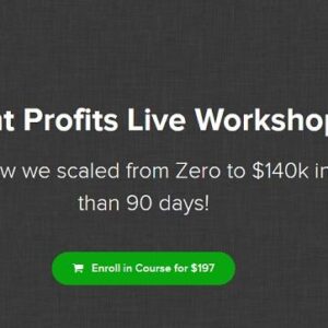 James Beattie - Print Profits Live Workshop (Scaled From Zero to $140k In Less Than 90 Days)