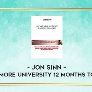 [Download] Jon Sinn – 12 Months To Mastery