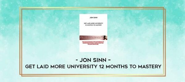 [Download] Jon Sinn – 12 Months To Mastery