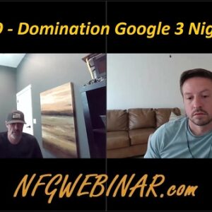 NFG SEO - Domination Google 3 Night Series