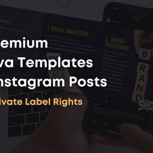 Canva Templates for Trending Instagram Content + PRIVATE LABEL RIGHTS