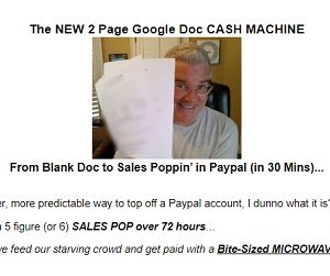 Travis Sago – 2 Page Google Doc Cash Machines (Ferrari)