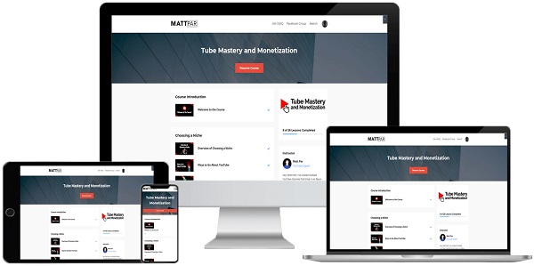 Matt Par – Tube Mastery and Monetization 3.0