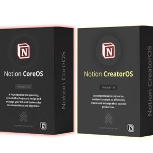 CoreOS + CreatorOS Bundle (LTD Version) — The Foundational Notion-Based Life Operating System To Put Your Life In Order